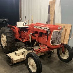 Allis Chalmers D12 Gas Tractor w/ mower 