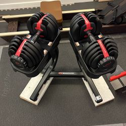 Bowflex Selectech 552 Adjustable Dumbbells $225