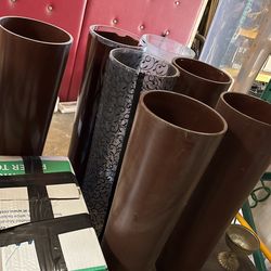 Cylinders, Napkin Holders, Glass Candle holders