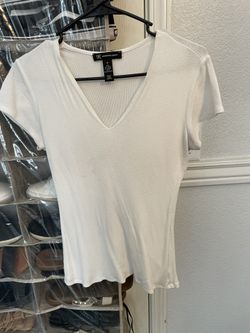 White V Neck