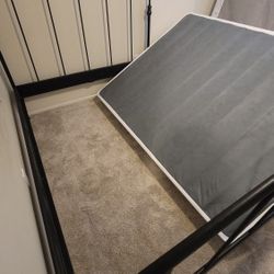 Queen Frame With Box Spring