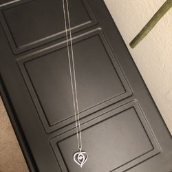 Sterling Silver Heart Shaped Necklace