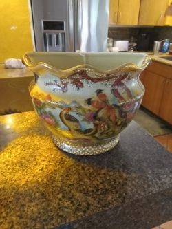 Satsuma Wall Vase