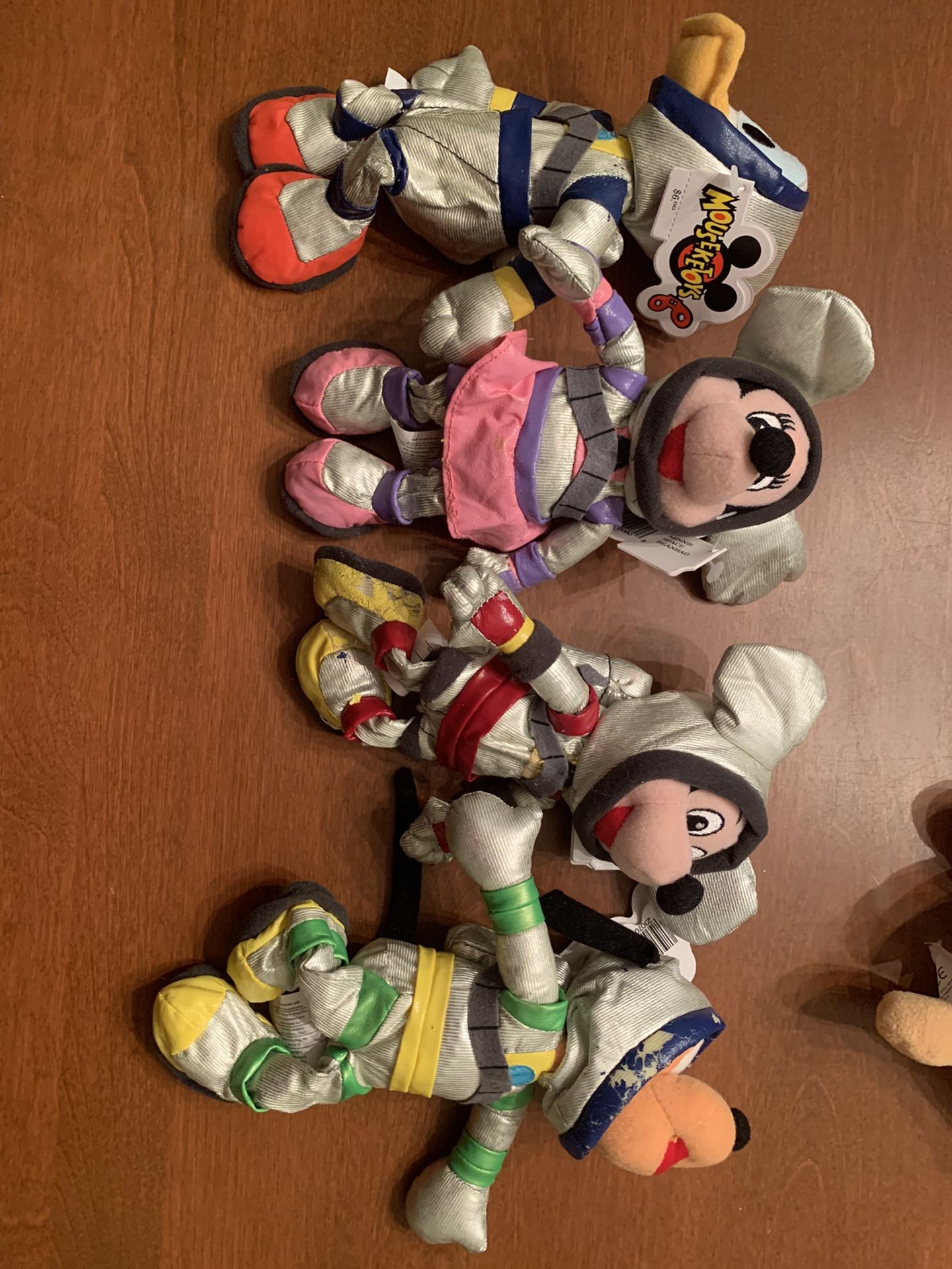 Disney Astonauts Mini Bean bags Set If 4