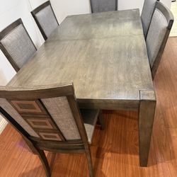 Dining Table With 6 Chairs 