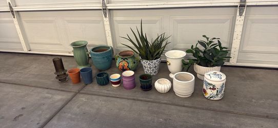 pots/planters/vases ALL $5 each!!