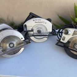 Selling several circular saw see below for price
