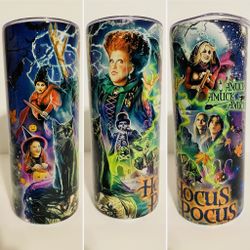 Hocus Pocus 20oz Skinny Tumbler