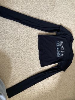 Black Hollister Baby Tee, Longsleeve