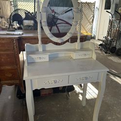 White Vanity 