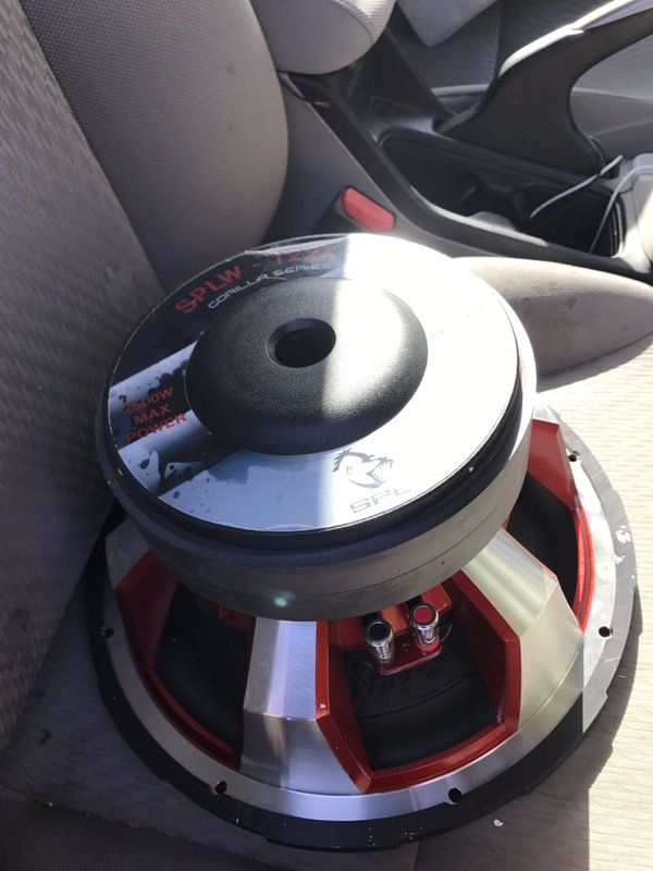 12 inch spl gorilla subwoofer