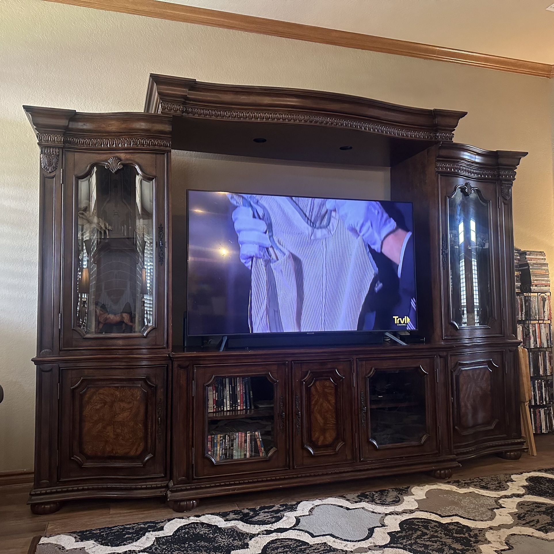 Entertainment Center.