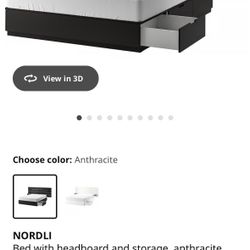 Ikea Queen Size Bed With Storage Drawers