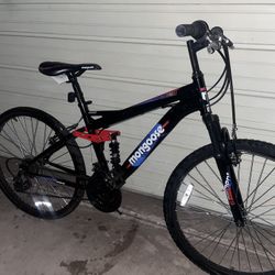 Mongoose Full Suspension Mountain Bike 26 Inch Wheels