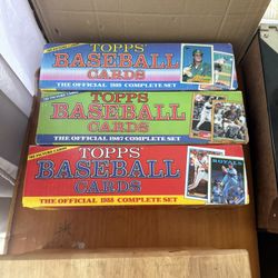 topps baseball cards complete sets
