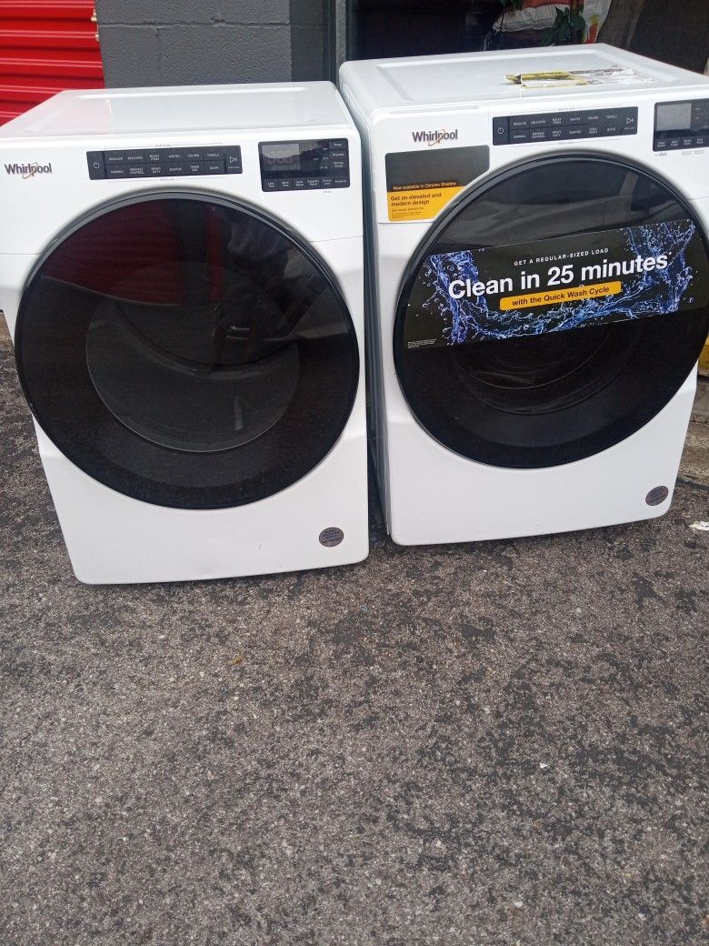 Whirlpool Front Load Washer And Dryer