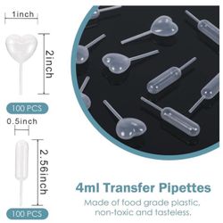 4ml Transfer Pipettes 200-Piece Set