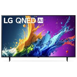 65 Inch LG QNED AI QNED80T 4K Smart TV AI 