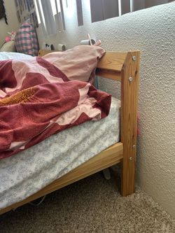 Ikea Neiden Pine Full size bed frame