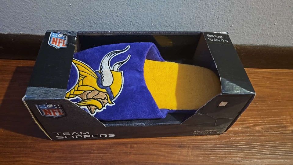 Minnesota Vikings Team Slippers 13_14