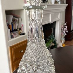 Crystal-Lead - Cap  Liquor Decanter …$9.00