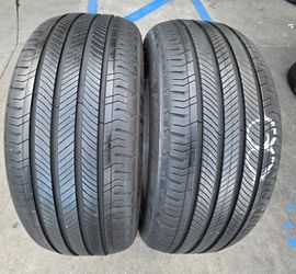 2 USED TIRES MICHELIN 195/50/19