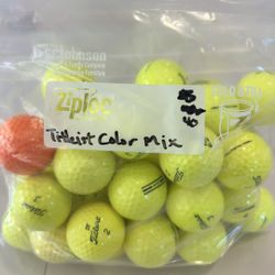 Titleist Color Mix Golf Balls (40 Balls)