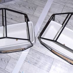 Hanging Succulent Plant Holders , Metal and Iron