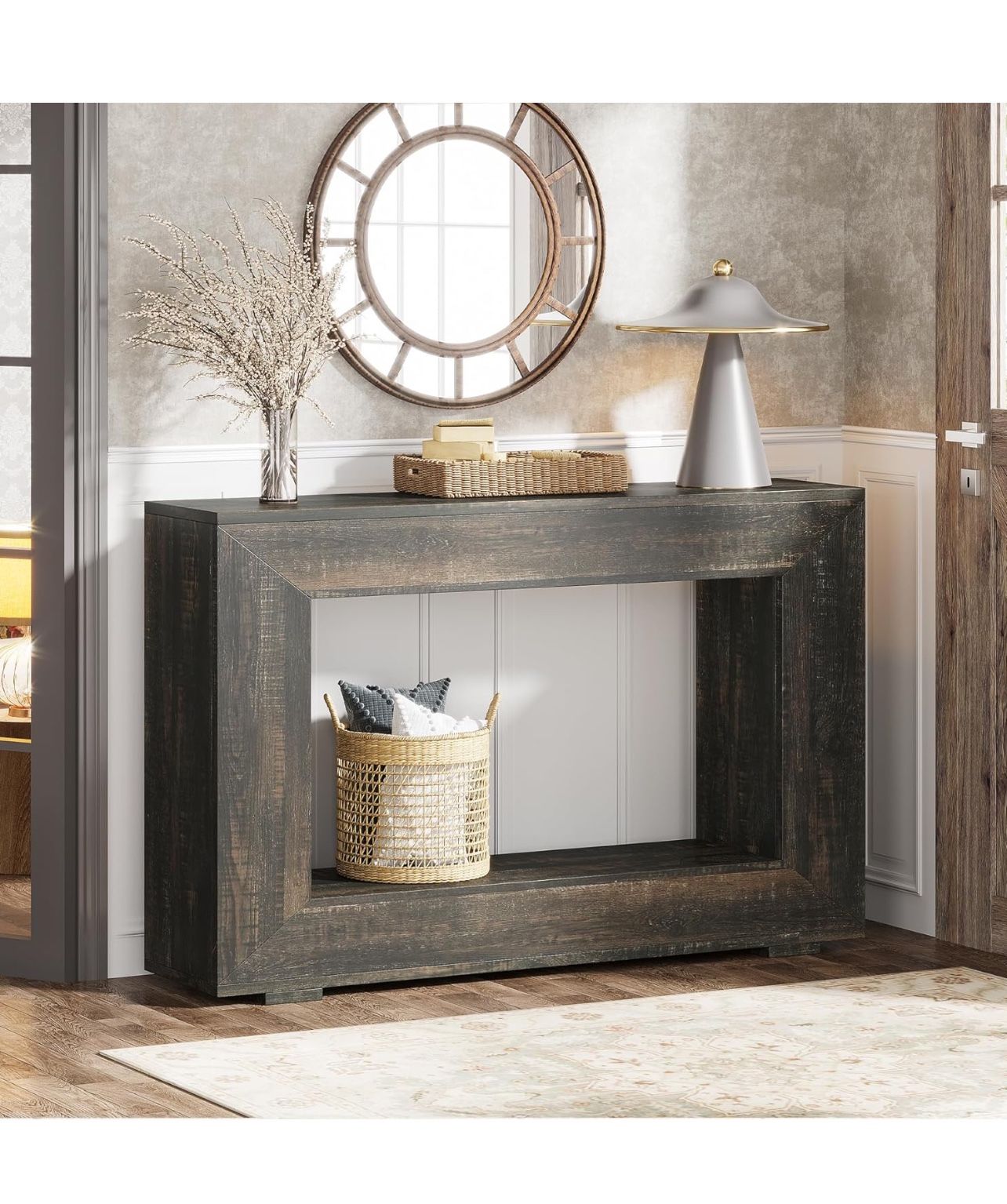 New In Box - Rustic black Console