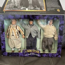 Vintage 1997 Three Stooges 3 Little Beers Collector's Edition Figures 12" New