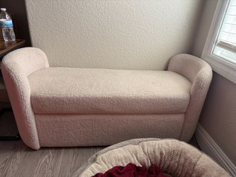 End of bed couch
