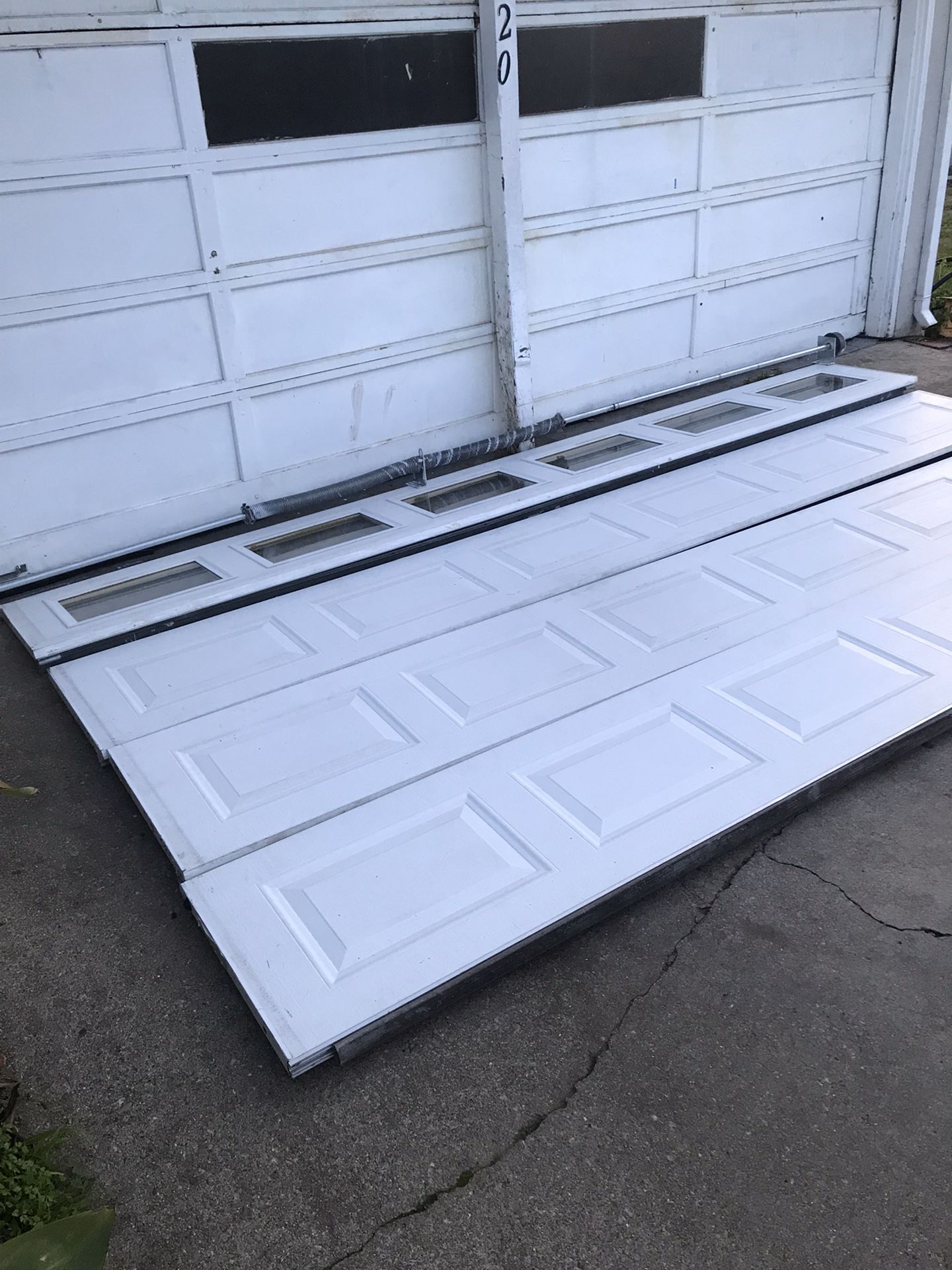 13ft x 7ft insulated garage door