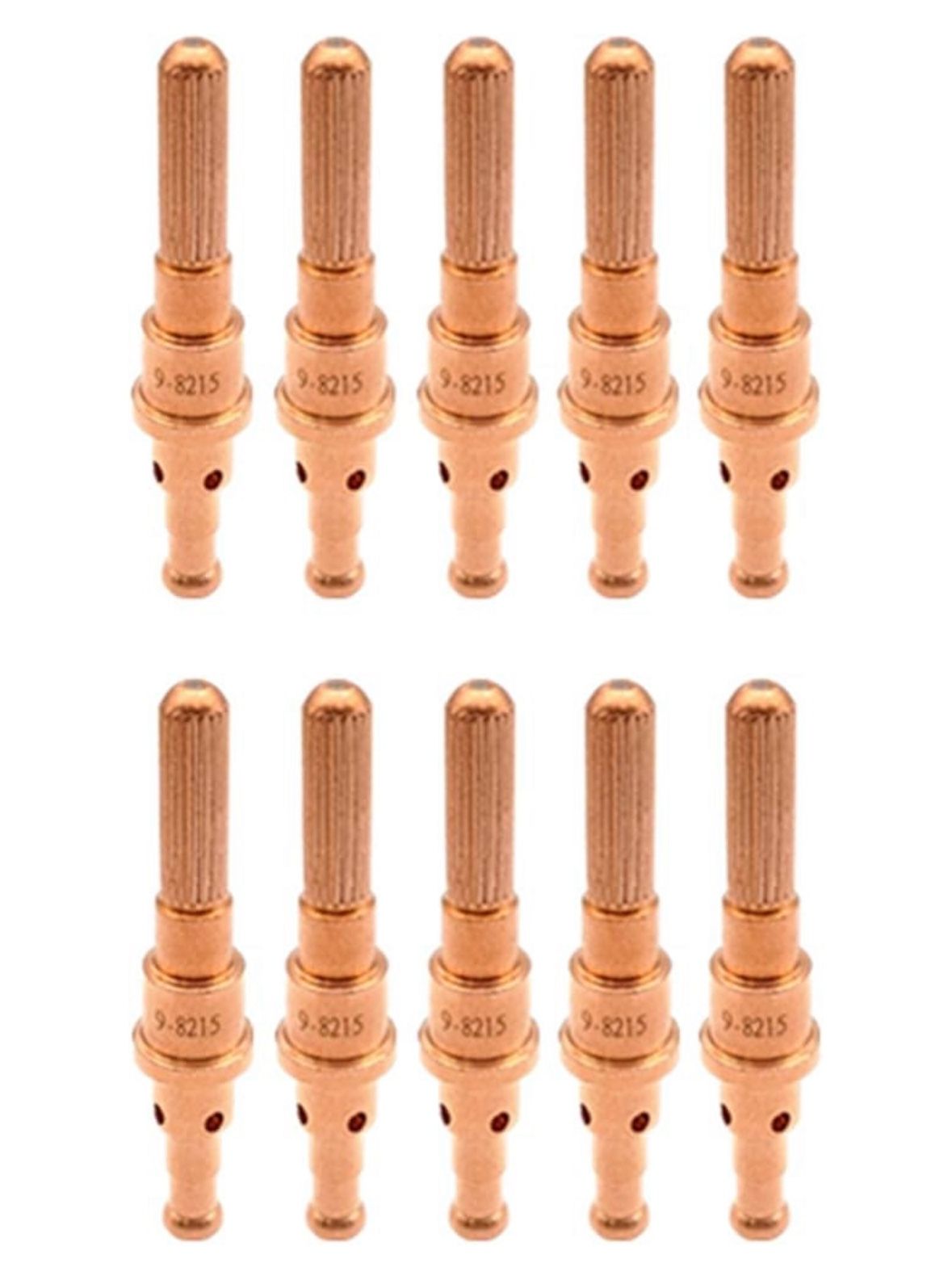 10Pcs 9-8215 Plasma Electrode Fit Thermal Dynamics SL60/SL100 Cutting Torch Consumables