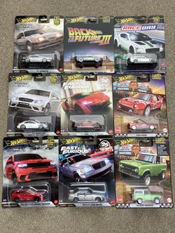 Hot Wheels Premium Diecast Cars (SANTA CLARITA) $10 Each One