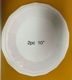 Vintage 2pc Homer Laughlin plates