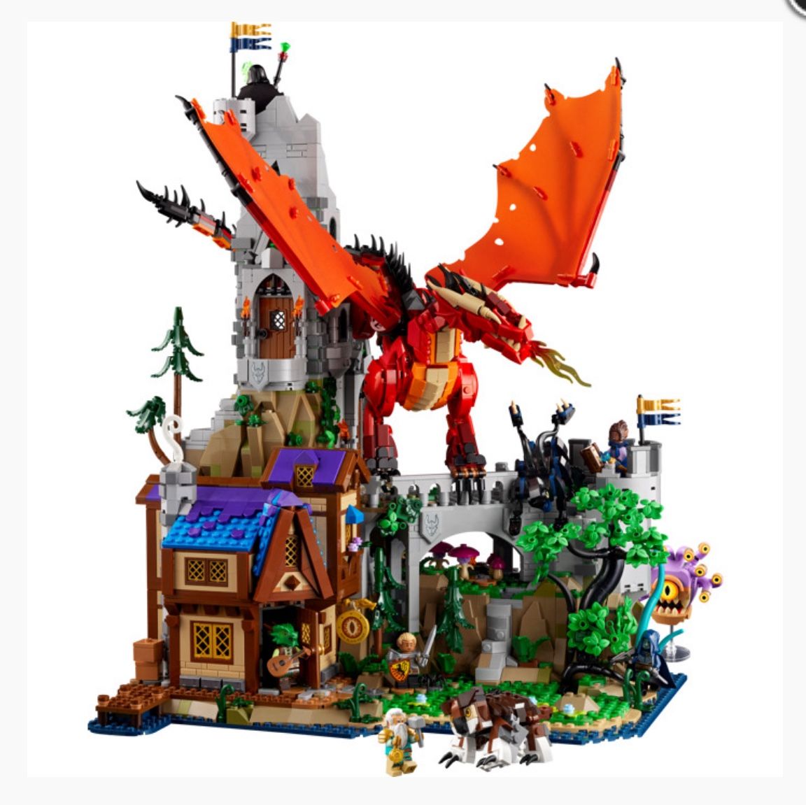 Dungeons and Dragons Lego Set #21348 (Complete Set) 3745 Pieces