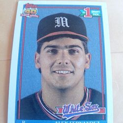 ALEX FERNANDEZ ROOKIE CARD