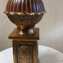 Vintage Bronze Urn Vase
