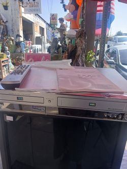 LG  VCR  DVD  Player  With Remote  Works Like S Champ