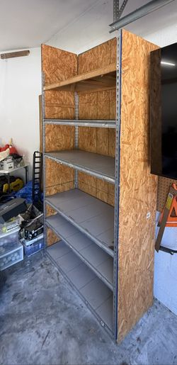 FREE Industrial Shelving Unit - Metal Frame - 49 x 19 x 98 in
