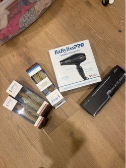 UNOPENED - Professional Hair Styling Bundle — BaBylissPRO Dryer + Ibiza Brushes