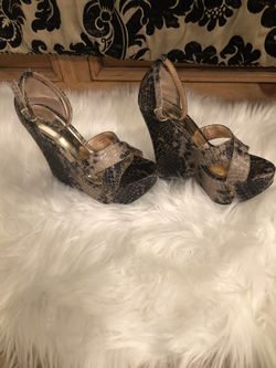 Cathy Jean Snakeskin Women’s Shoes