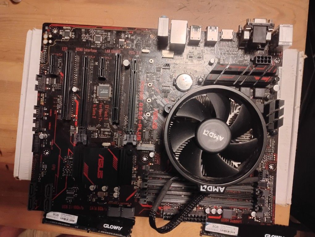 ASUS Prime B350-plus Motherboard Amd AM4