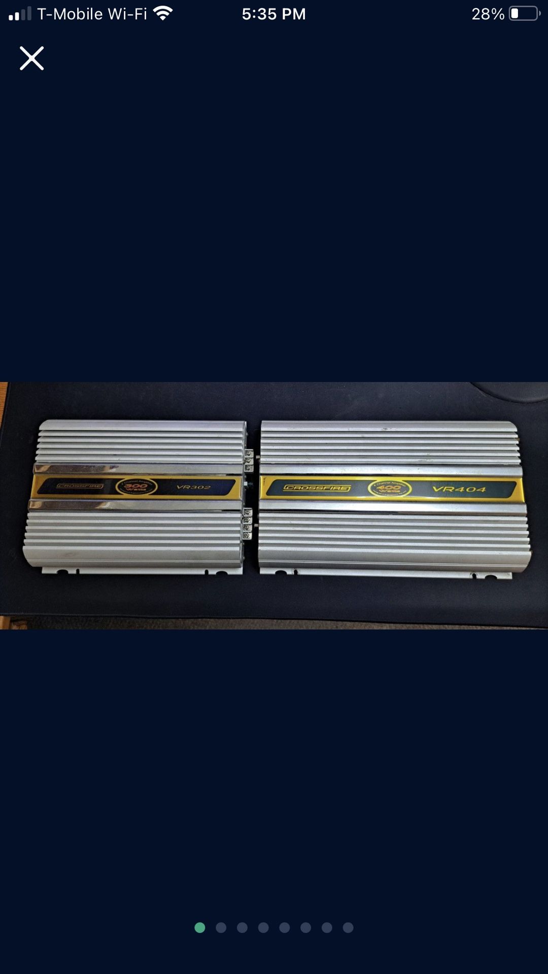 Crossfire Amplifiers