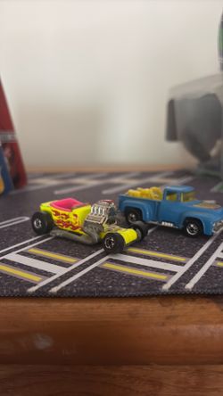 Hot Wheel, these are 80s,