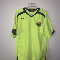 Nike 05/06 Barcelona Away Kit Size L Rare