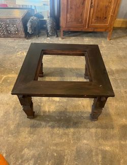 Mosaic artists! Coffee table base
