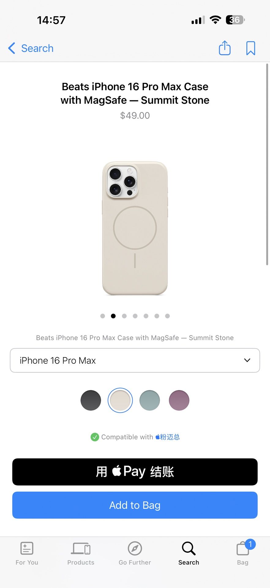Beats iPhone case