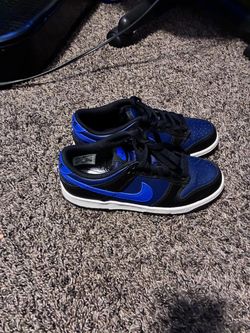Nike Dunk Low Black Royal Blue Sneakers