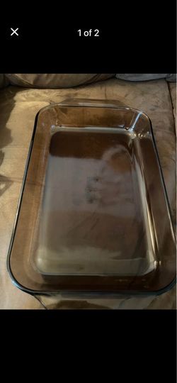 Pyrex glass baking casserole dish 3 quart